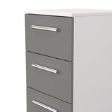 Contrast 5 Drawer Bedside Table