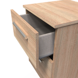 Contrast 2 Drawer Bedside Cabinet