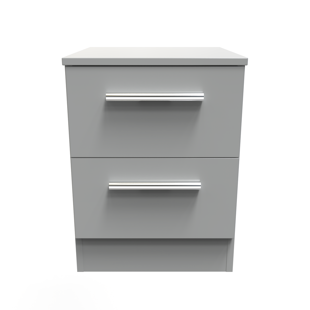 Contrast 2 Drawer Bedside Cabinet