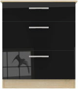 Contrast 3 Drawer Chest