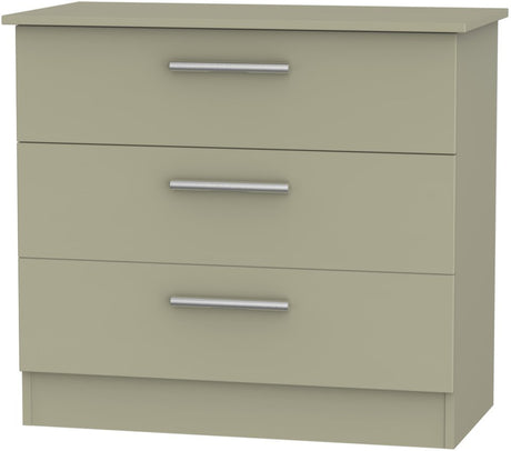 Contrast 3 Drawer Chest