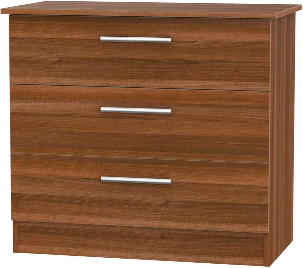Contrast 3 Drawer Chest