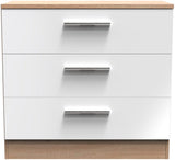 Contrast 3 Drawer Chest