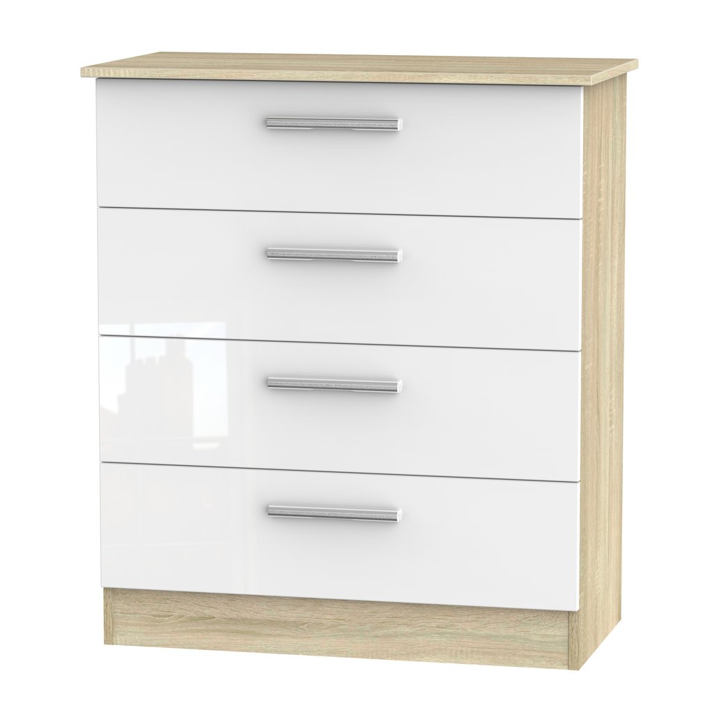 Contrast 4 Drawer Chest