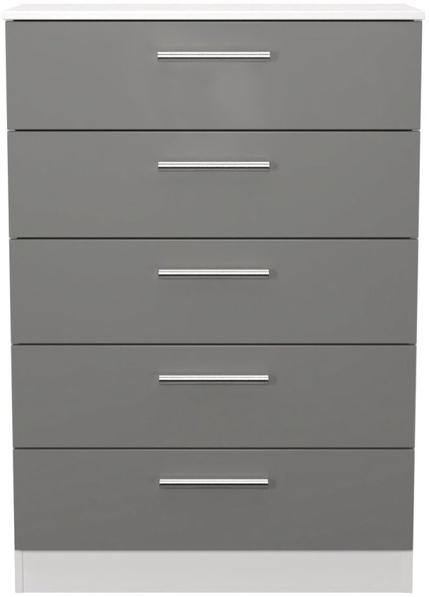 Contrast 5 Drawer Chest
