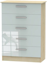 Contrast 5 Drawer Chest