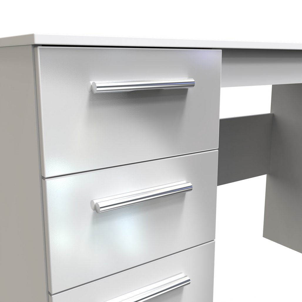 Contrast 3 Drawer Pedestal Desk