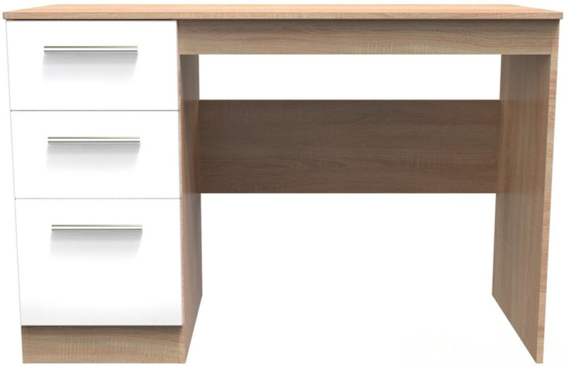 Contrast 3 Drawer Pedestal Desk