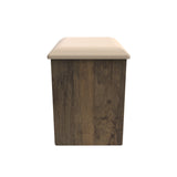 Contrast Vintage Oak Stool