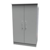 Contrast 2 Door Midi Wardrobe