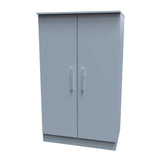 Contrast 2 Door Midi Wardrobe