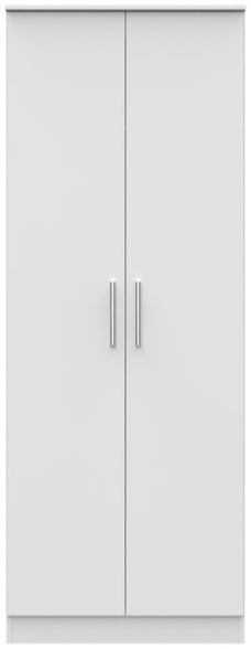 Contrast Tall 2 Door Double Wardrobe