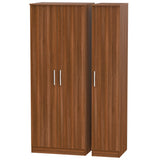 Contrast Tall 3 Door Triple Wardrobe