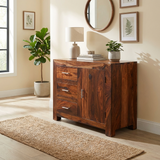 Sequoia 1 Door 3 Drawer Small Sideboard