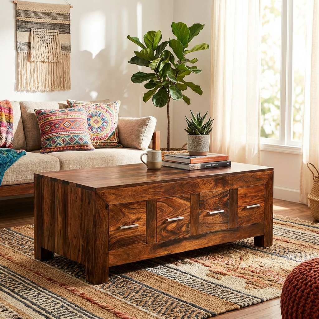 Sequoia 8 Drawer Coffee Trunk