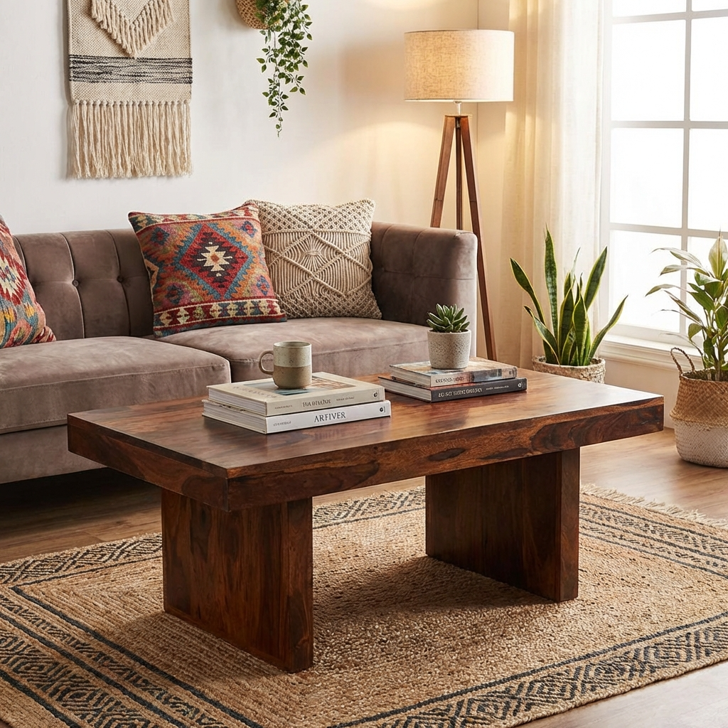 Sequoia Block Coffee Table