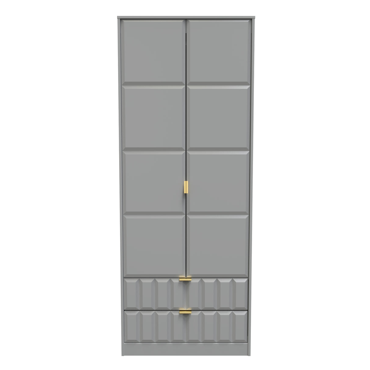 Cube 2 Door 2 Drawer Wardrobe