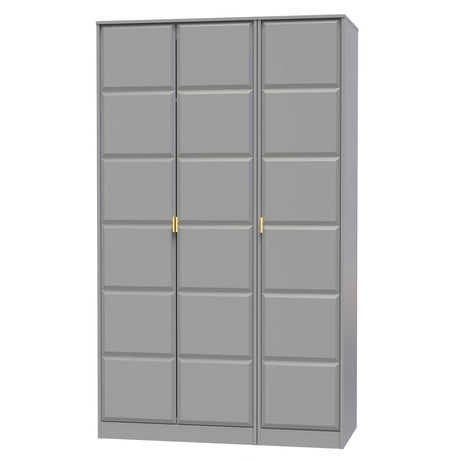 Cube Tall 3 Door Triple Wardrobe