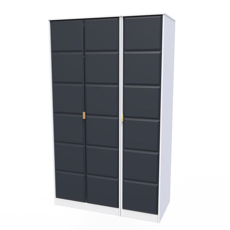 Cube Tall 3 Door Triple Wardrobe
