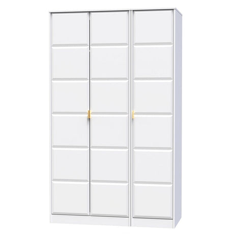 Cube Tall 3 Door Triple Wardrobe