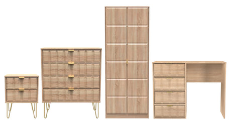 Cube 4 Piece Bedroom Set
