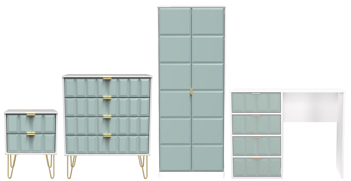Cube 4 Piece Bedroom Set