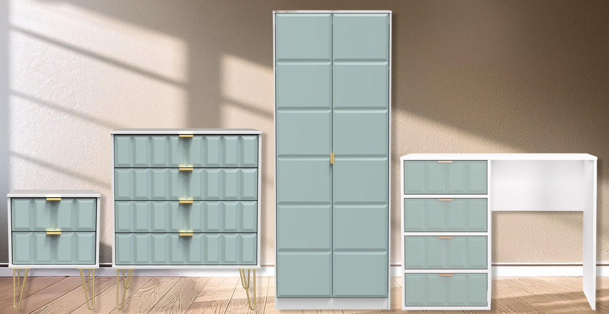 Cube 4 Piece Bedroom Set