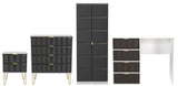 Cube 4 Piece Bedroom Set