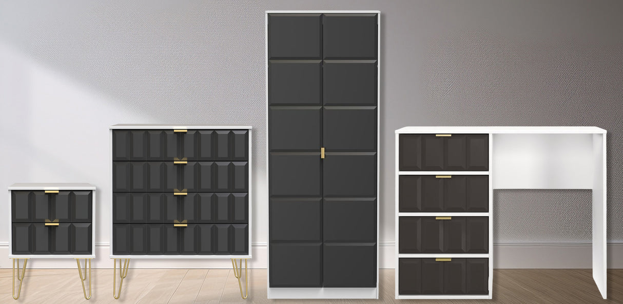 Cube 4 Piece Bedroom Set