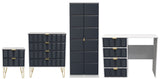 Cube 4 Piece Bedroom Set
