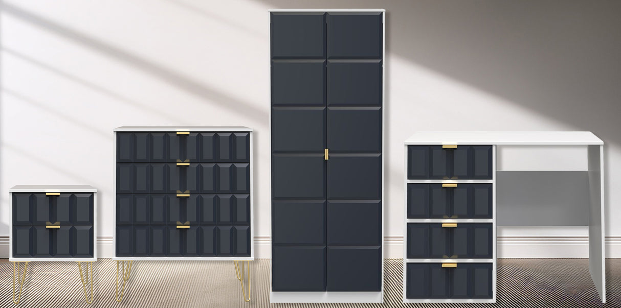Cube 4 Piece Bedroom Set