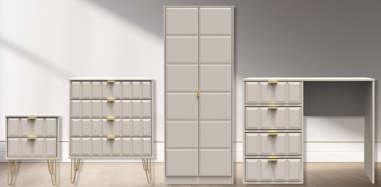 Cube 4 Piece Bedroom Set
