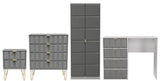 Cube 4 Piece Bedroom Set