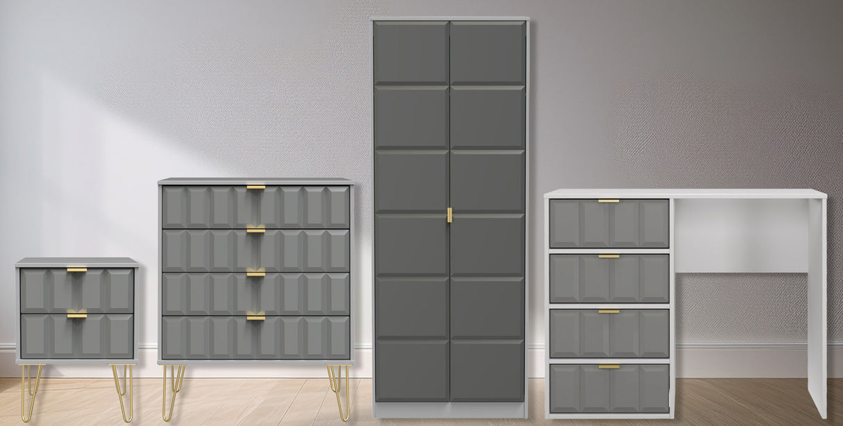 Cube 4 Piece Bedroom Set