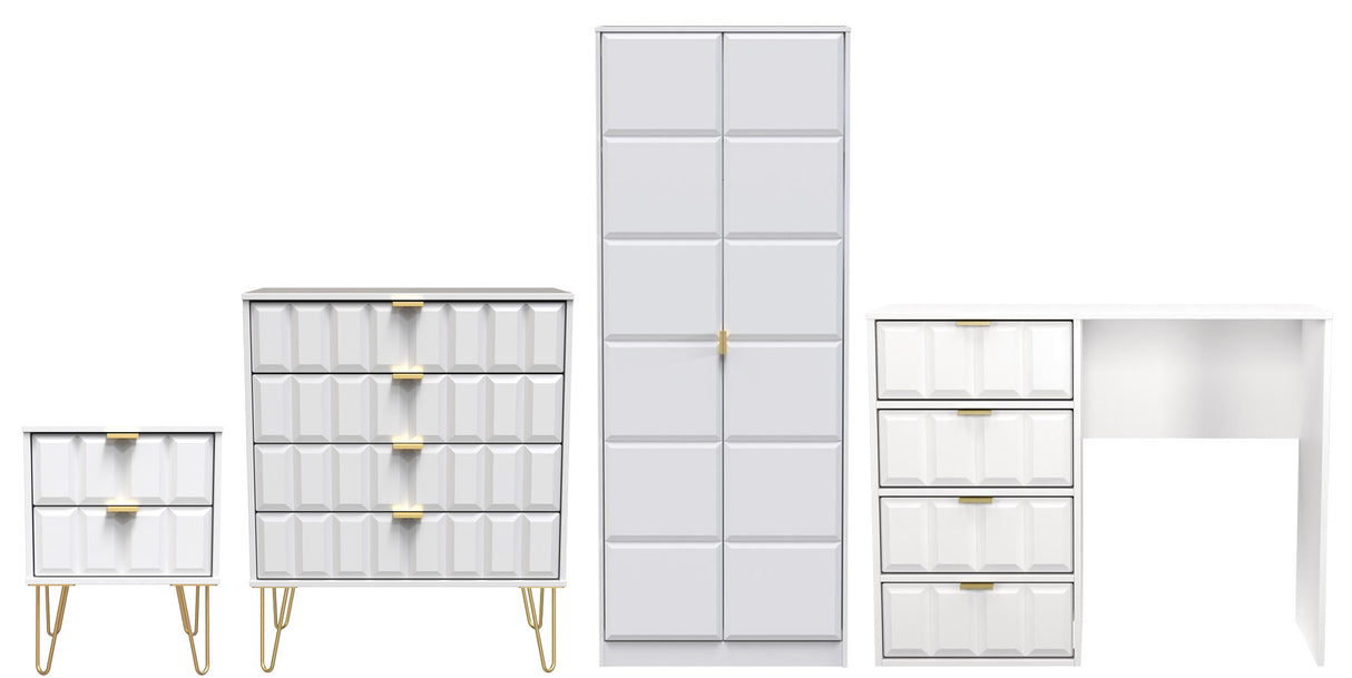 Cube 4 Piece Bedroom Set
