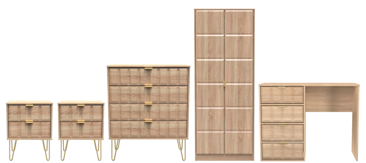 Cube 5 Piece Bedroom Set