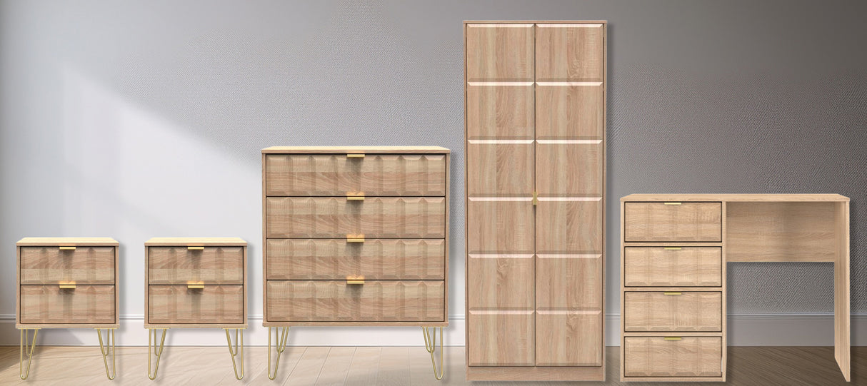 Cube 5 Piece Bedroom Set