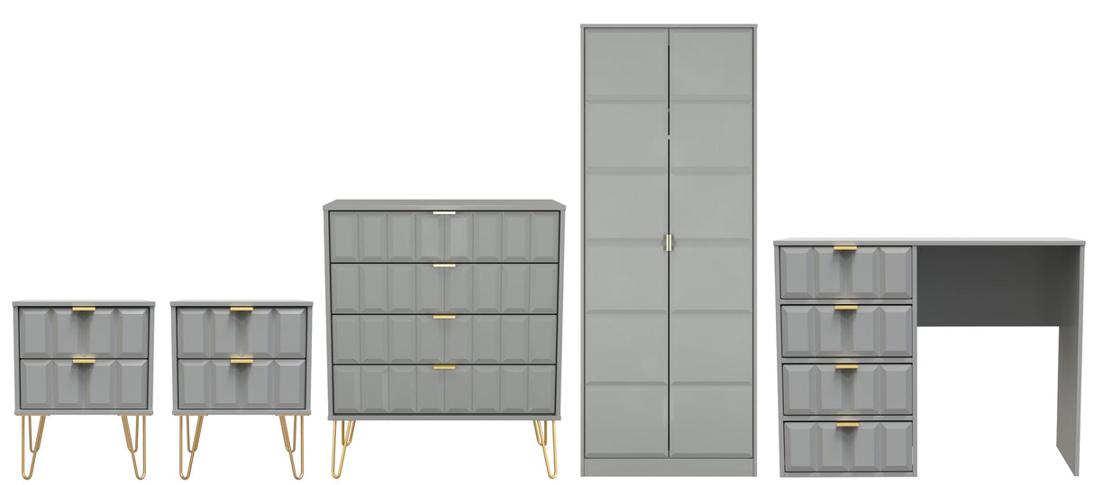 Cube 5 Piece Bedroom Set