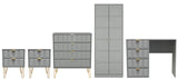 Cube 5 Piece Bedroom Set