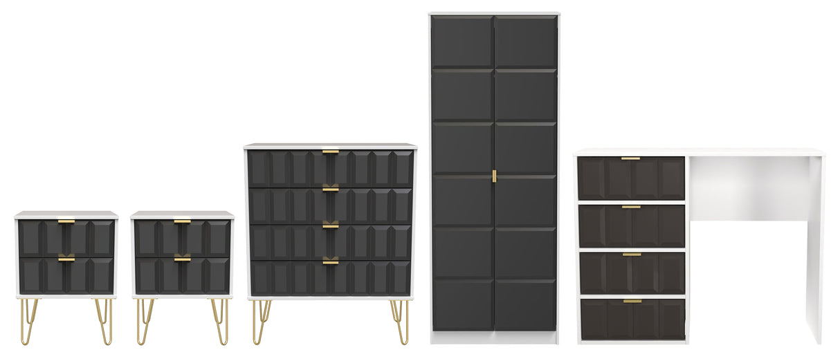 Cube 5 Piece Bedroom Set