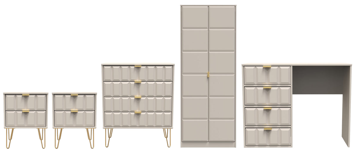 Cube 5 Piece Bedroom Set