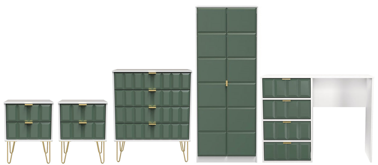 Cube 5 Piece Bedroom Set