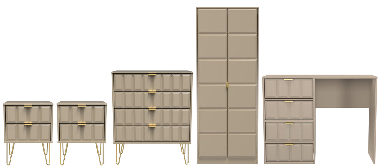 Cube 5 Piece Bedroom Set