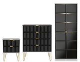 Cube 3 Piece Bedroom Set