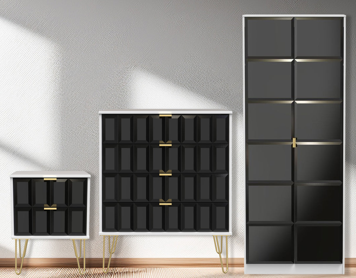 Cube 3 Piece Bedroom Set