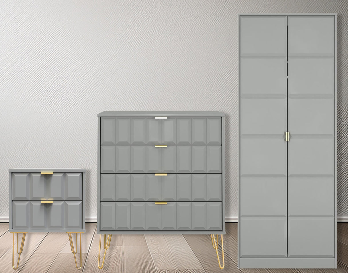 Cube 3 Piece Bedroom Set