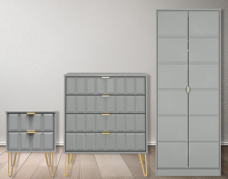 Cube 3 Piece Bedroom Set