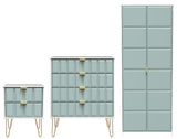 Cube 3 Piece Bedroom Set