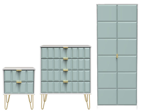 Cube 3 Piece Bedroom Set