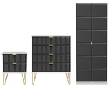 Cube 3 Piece Bedroom Set